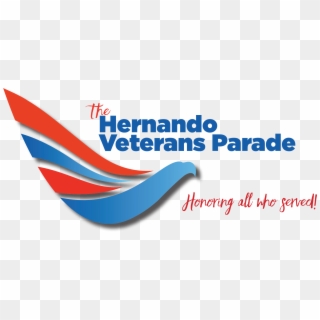 Hernando Veterans Parade Logo - Graphic Design, HD Png Download