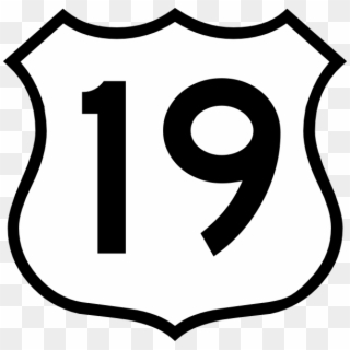 19 Png - Us Highway Sign, Transparent Png