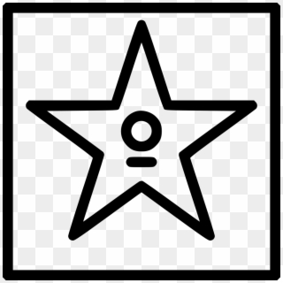 Png File - Star Vector Black And White, Transparent Png