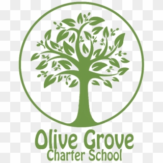 Olive Grove Logo Web Version - Olive Grove Charter School, HD Png Download