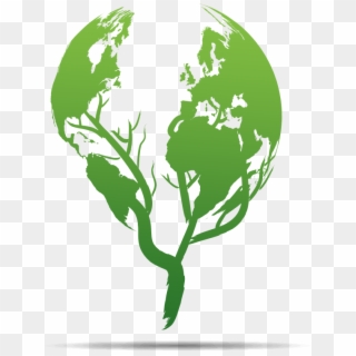 Environmental Policy - Green Globe No Background, HD Png Download