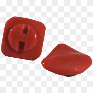 Squary And Red Hand Sewing Buttons - Climbing Hold, HD Png Download