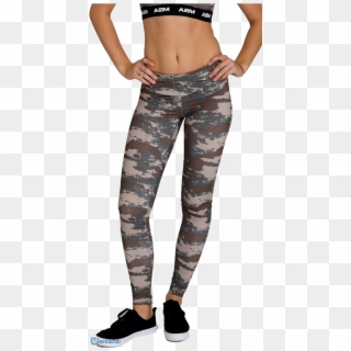 A2m Usa Army Camo Leggings Picture - Tights, HD Png Download