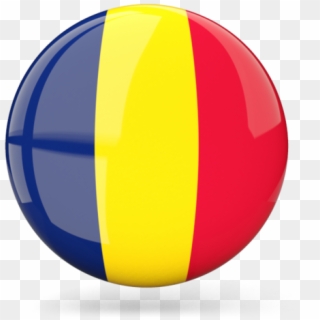 Chad Round Flag Png, Transparent Png