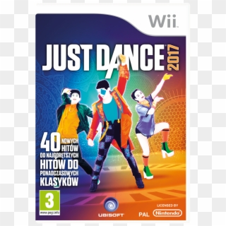 Just Dance 2017 Wii 17578 - Just Dance 2017 Nintendo Wii, HD Png Download