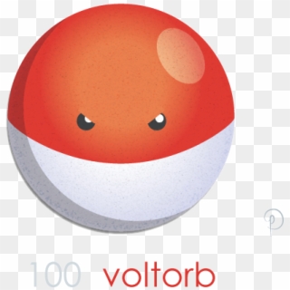 Voltorb The Pokemon That Looks Like A Pokeball Or In - Sphere, HD Png Download