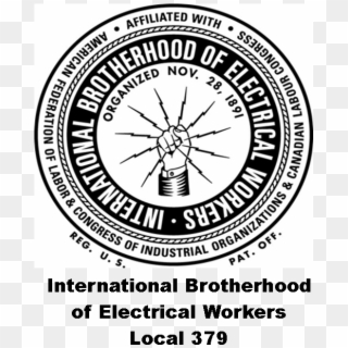 Ibew Logo Png - International Brotherhood Of Electrical Workers, Transparent Png