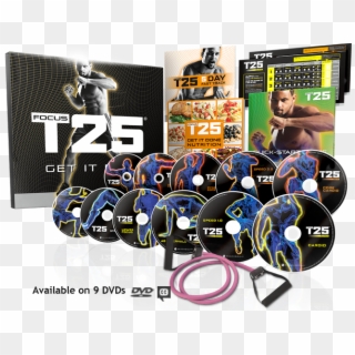 Focus T25 And Shakeology Challenge Pack - T25 Dvd, HD Png Download