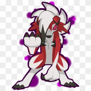 English Name Is Lycanroc Based On The Recently Revealed - Pokemon Lycanroc, HD Png Download
