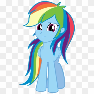 Rainbow Dash Pinkie Pie Rarity Applejack Twilight Sparkle - Rainbow Dash Human Pony, HD Png Download