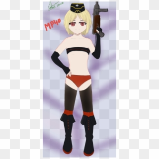 Mp40 In Not A Lot Of Cloths - Cartoon, HD Png Download