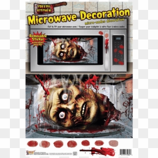 Severed Head Microwave Door Cover - Microwave Oven, HD Png Download