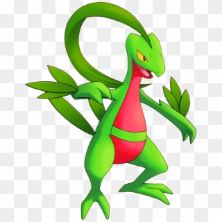 Pokemon Shiny Grovyle Is A Fictional Character Of Humans - Pokemon Mystery Dungeon Grovyle, HD Png Download