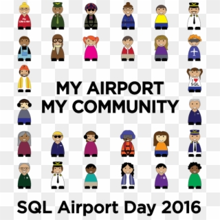 San Carlos Airport Day 2016 - Cartoon, HD Png Download