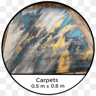 Energetic Modern Carpet - Circle, HD Png Download