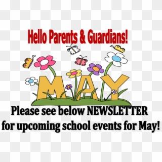 May1 Mcadam Elementary School - Preschool Calendar May, HD Png Download