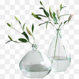 Clear Recycled Glass Balloon Vases - Recycled Glass Balloon Vases, HD Png Download