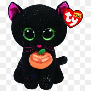 New Halloween Potion Cat With Pumpkin - Beanie Boos Halloween 2018, HD Png Download