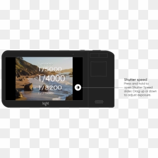 View Your Current Shutter Speed Value - Smartphone, HD Png Download