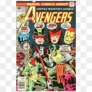 Купете Comics 1976-12 The Avengers - Marvel Comic Group Avengers, HD Png Download