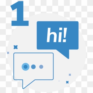 A New Chat Is Started - Circle, HD Png Download