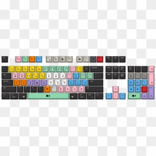 Pro Tools Layout By Composerken 104-key Custom Cherry - Mechanical Keyboard Pro Tools, HD Png Download