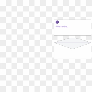 My Idea Of The Beginning Of Re-branding The Alzheimer's - Envelope, HD Png Download