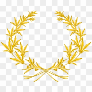 Tags * Etiquetas Laurel Wreath, Knitting Designs, Key - Olive Branch Gold Vector, HD Png Download