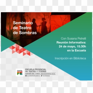 Taller De Investigación Y Producción En Teatro De Sombras - Flyer, HD Png Download