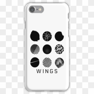 Bts Wings Logos Iphone 7 Snap Case - Twenty One Pilots Bts, HD Png Download