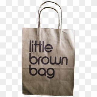 “ The Breezy Manhattan Camp Of Bloomingdales ” Clive - Bloomingdales Little Brown Bag, HD Png Download