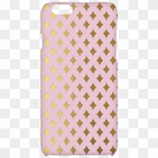 Gold Pink Trendy Glitter Feminine Luxury Pink Pattern - Black Pink Polka Dot Dress, HD Png Download