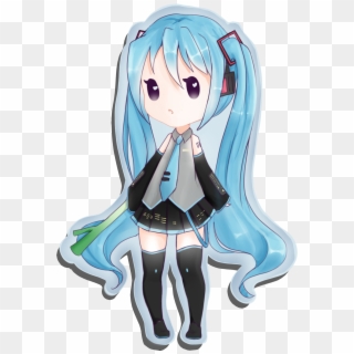 Keychain Miku Preview - Anime, HD Png Download