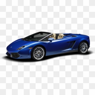 Lamborghini Universal Studios Car Rental - Lamborghini Gallardo Convertible Blue, HD Png Download