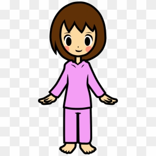 Pajama Clipart Cliparts Suggest Png - Girl From Rhythm Heaven, Transparent Png