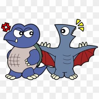 I Drew A Godzilland Gamera And Gyaos - Gamera, HD Png Download