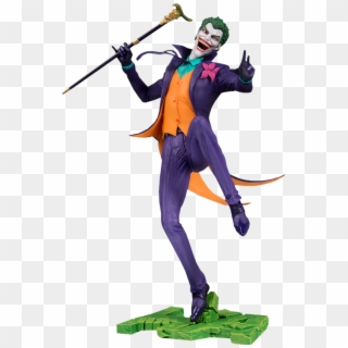The Joker Statue - Dc Core Pvc Statue, HD Png Download
