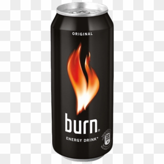 Burn Original Energy Drink Can 500 Ml - Burn Energy Drink Png, Transparent Png