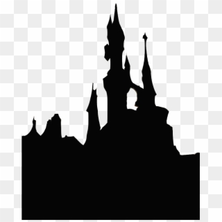 Castle Silhouettehalcyon Of Time Harry Poter For Kids - Sleeping Beauty Castle Silhouette, HD Png Download