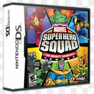 Marvel Super Hero Squad - Marvel Super Hero Squad The Infinity Gauntlet Ds, HD Png Download