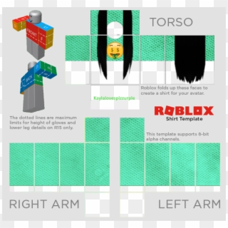 Roblox R15 Shirt Template Transparent - Roblox Shirt Template 2018, HD Png Download