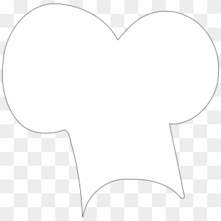 White Thought Bubble, HD Png Download