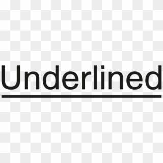 File - Underlined - Svg - Underlined, HD Png Download