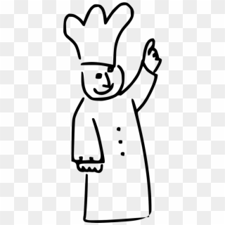 Cooking Cartoon Black And White Png, Transparent Png