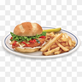 Free Png Download Spicy Chicken Ranch Sandwich Png - Slider, Transparent Png