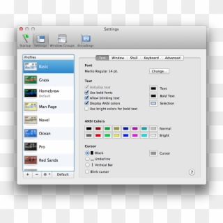 Configuring Your Command Line - Mac Os Windows Colors, HD Png Download