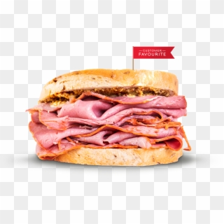 Smoked Meat Sandwich - Smoke Meat Sandwich Png, Transparent Png
