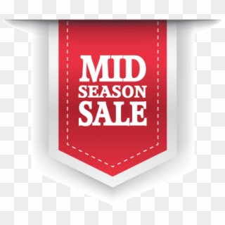 Free Png Download Red Mid Season Sale Labelpicture - Sticker Label Png, Transparent Png