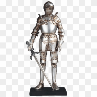 Medieval Knight Png Image Background - Medieval Knight Statue, Transparent Png