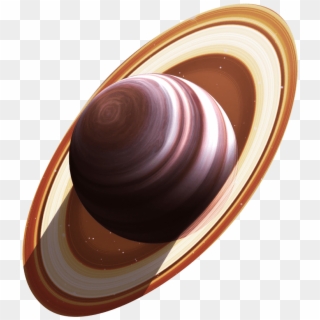 Saturn Free Png Image - Chocolate Saturn, Transparent Png